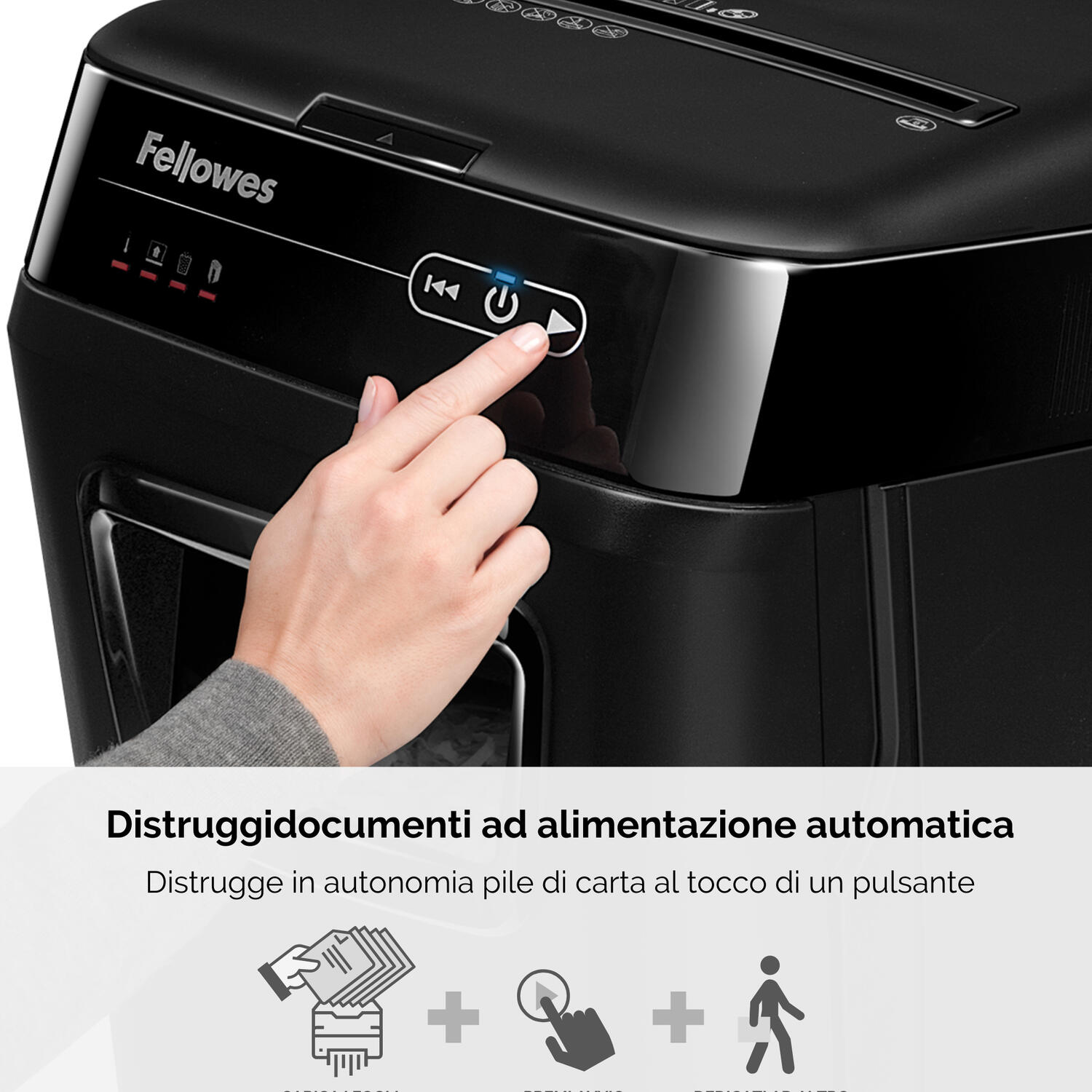 DISTRUGGIDOCUMENTI A FRAMMENTI Automax 150C FELLOWES