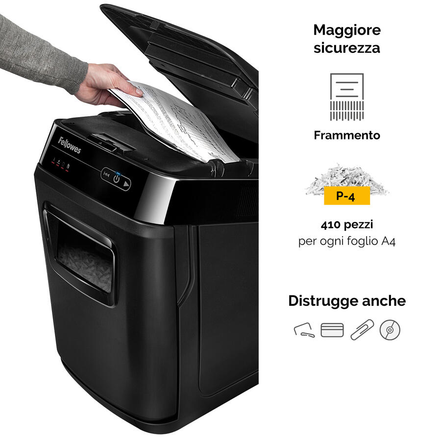DISTRUGGIDOCUMENTI A FRAMMENTI Automax 150C FELLOWES
