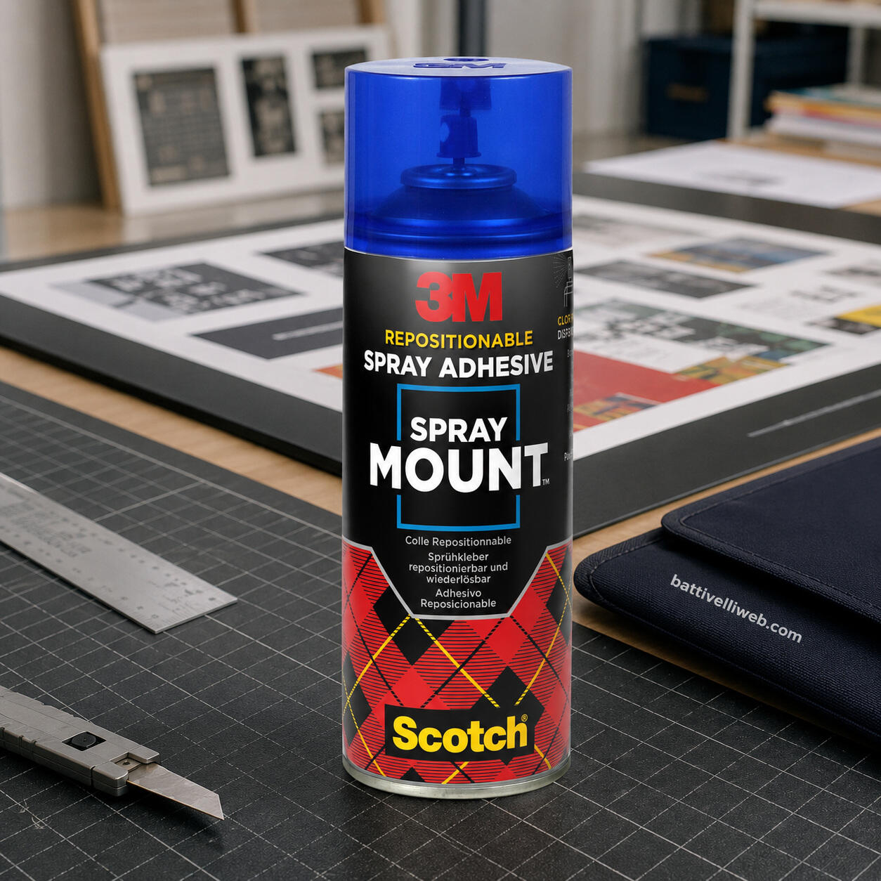 Adesivo Spray MOUNT Riposizionabile 400 ml 3M