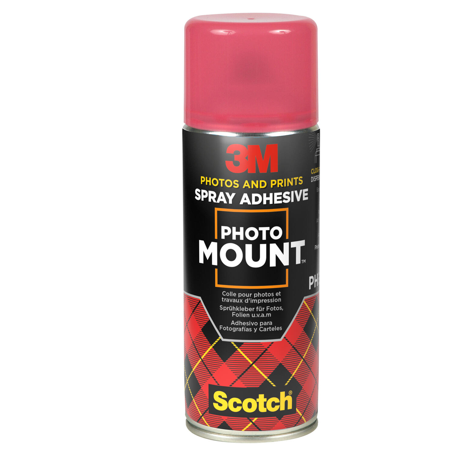 Adesivo Spray PHOTO MOUNT Trasparente Alta Qualità 400 ml 3M