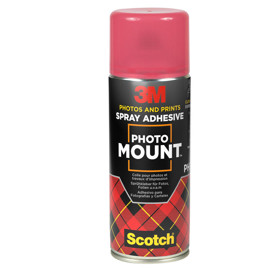 Adesivo Spray PHOTO MOUNT Trasparente Alta Qualità 400 ml 3M