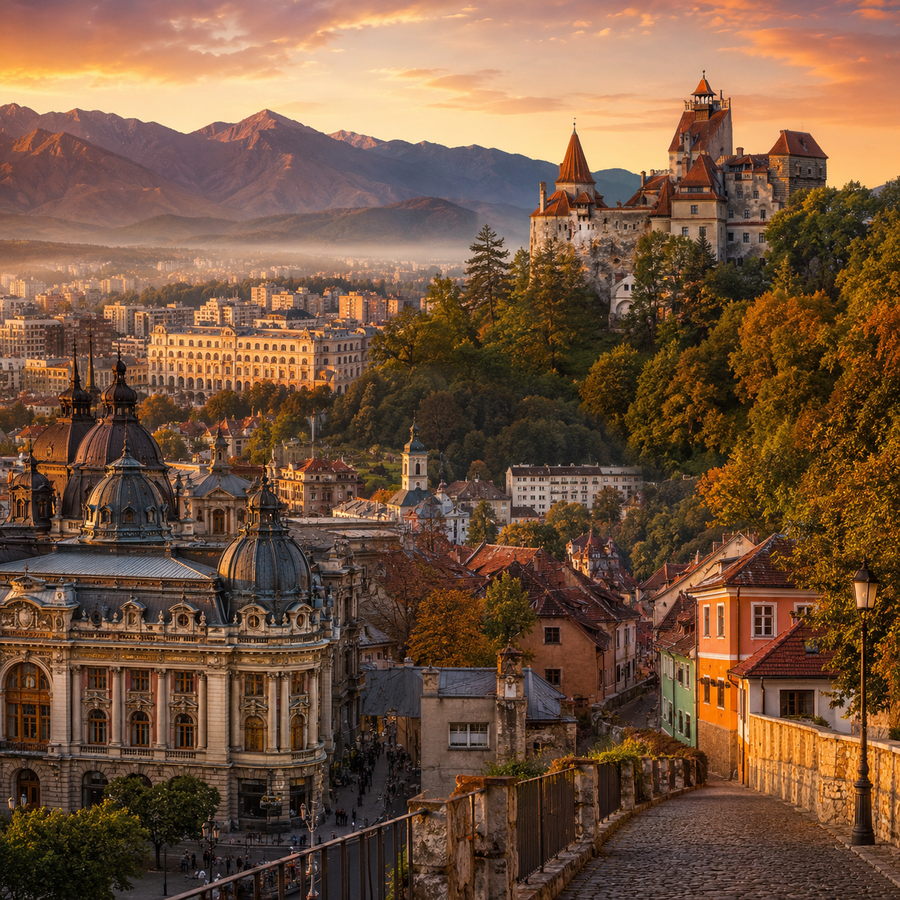 BUCAREST E TRANSILVANIA