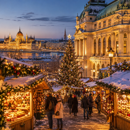 MERCATINI BUDAPEST E VIENNA 7-10 DICEMBRE