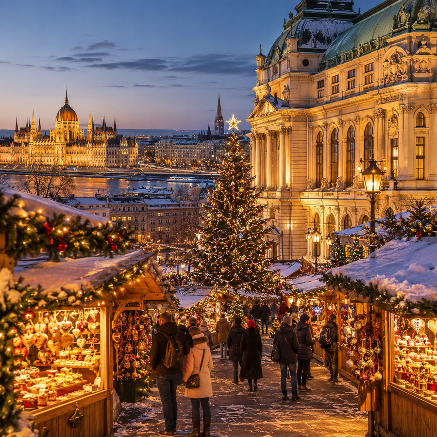MERCATINI BUDAPEST E VIENNA 7-10 DICEMBRE