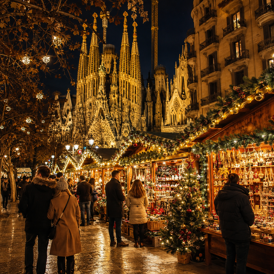 MERCATINI DI NATALE A BARCELLONA