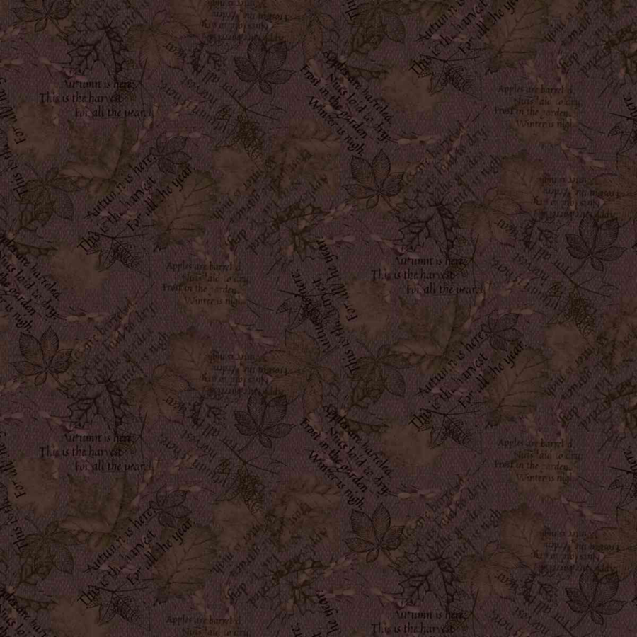 3633-93 tessuto americano Bountiful Blessings black taglio 25x110 cm 