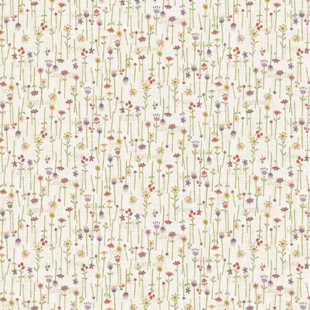 3635-44 tessuto americano Bountiful Blessings cream taglio 25x110 cm