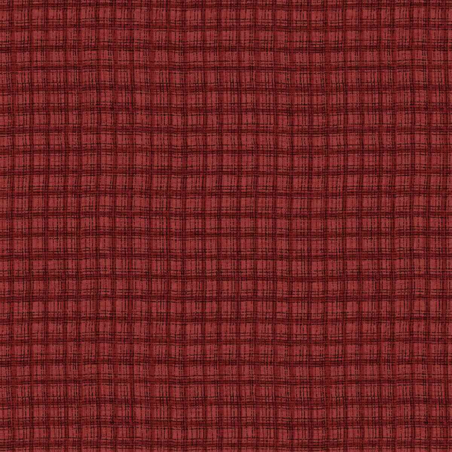 3637-89 tessuto americano Bountiful Blessings red taglio 25x110 cm