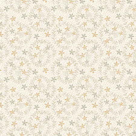 3638-44 tessuto americano Bountiful Blessings cream taglio 25x110 cm