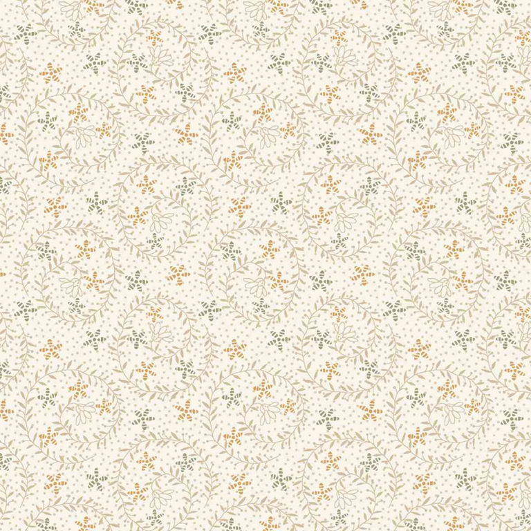3638-44 tessuto americano Bountiful Blessings cream taglio 25x110 cm