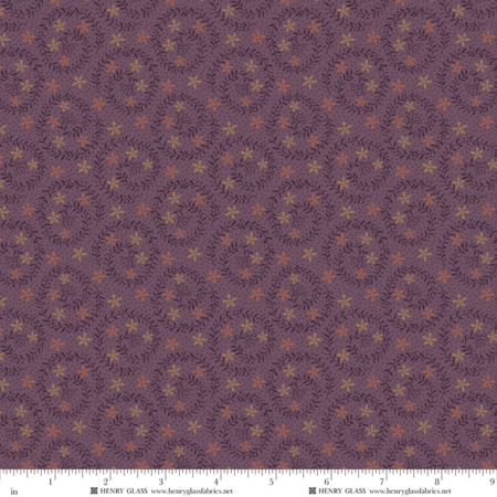 3638-55 tessuto americano Bountiful Blessings purple taglio 25x110 cm