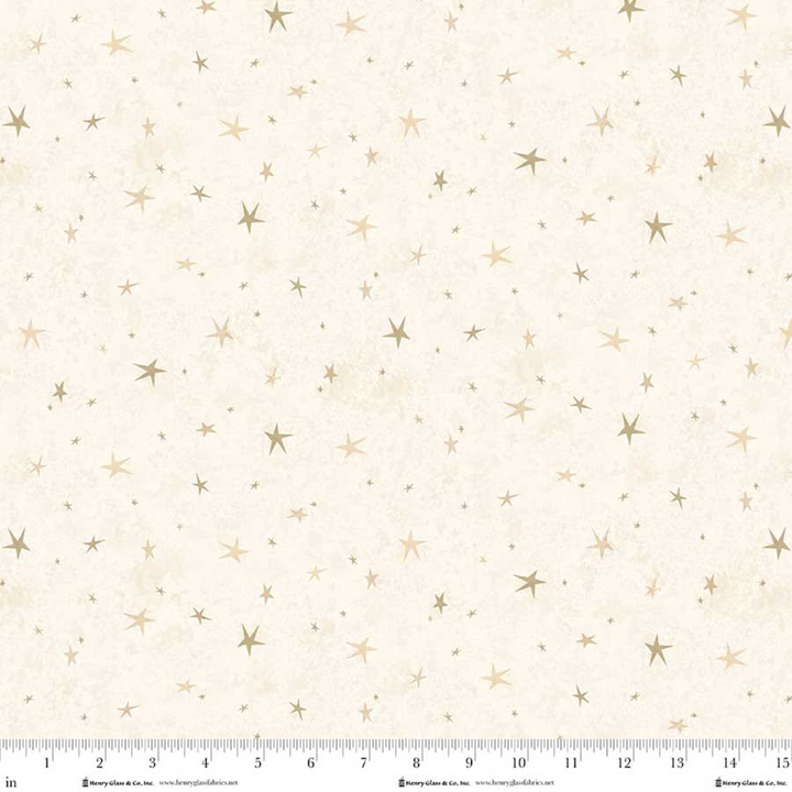3556-44 tessuto americano seeing Stars basics cream - taglio da 25x110 cm 