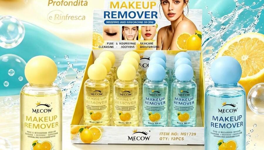 Mecow Make up Remover Limone [Conf. da 12 pezzi]