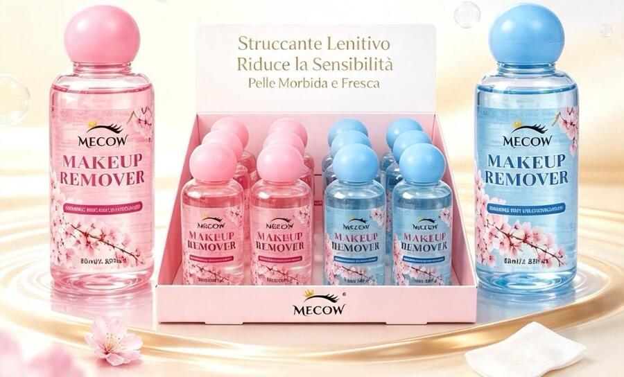 Mecow Make up Remover Sakura [Conf. da 12 pezzi]