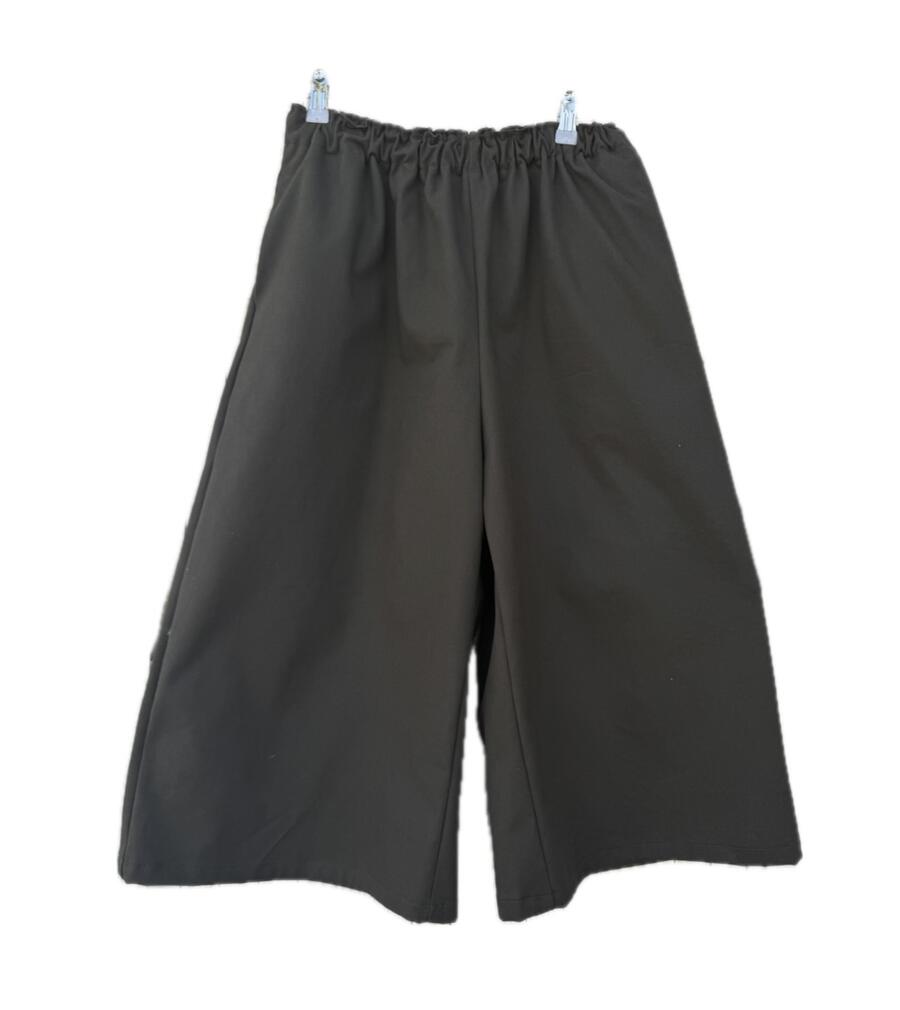 Pantalone bermuda  verde bottiglia 