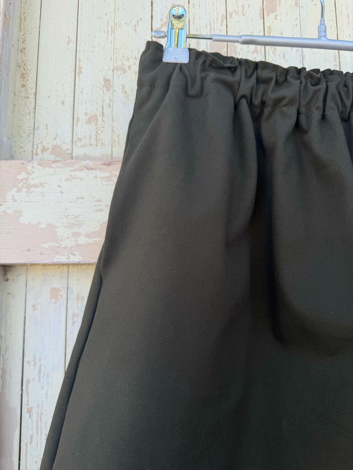 Pantalone bermuda  verde bottiglia 