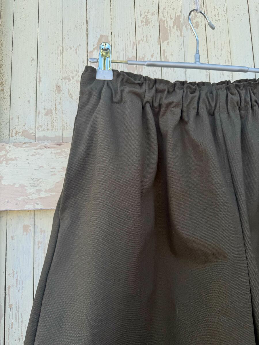 Pantalone bermuda  verde bottiglia 