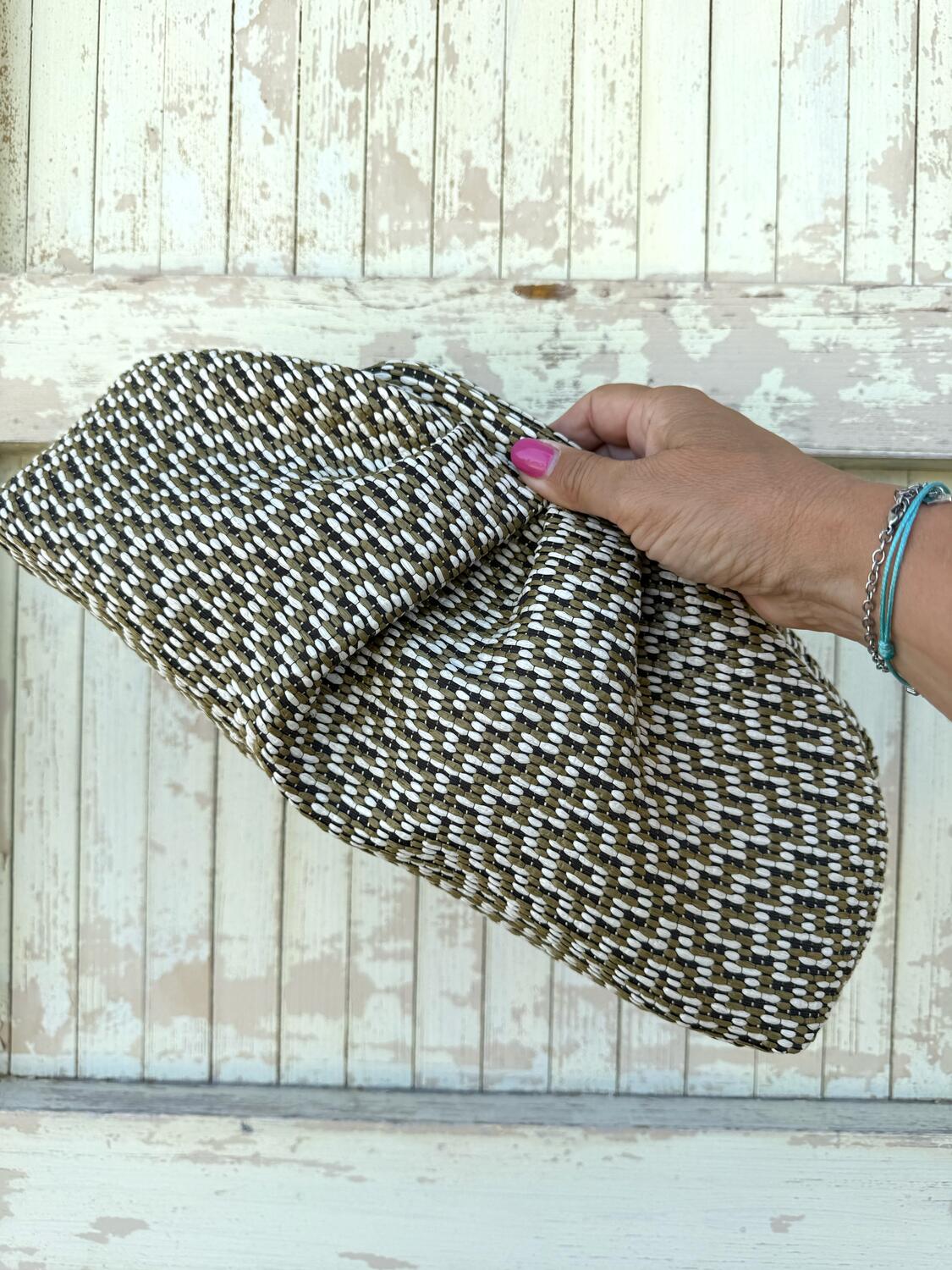 Soft Bag rafia verde