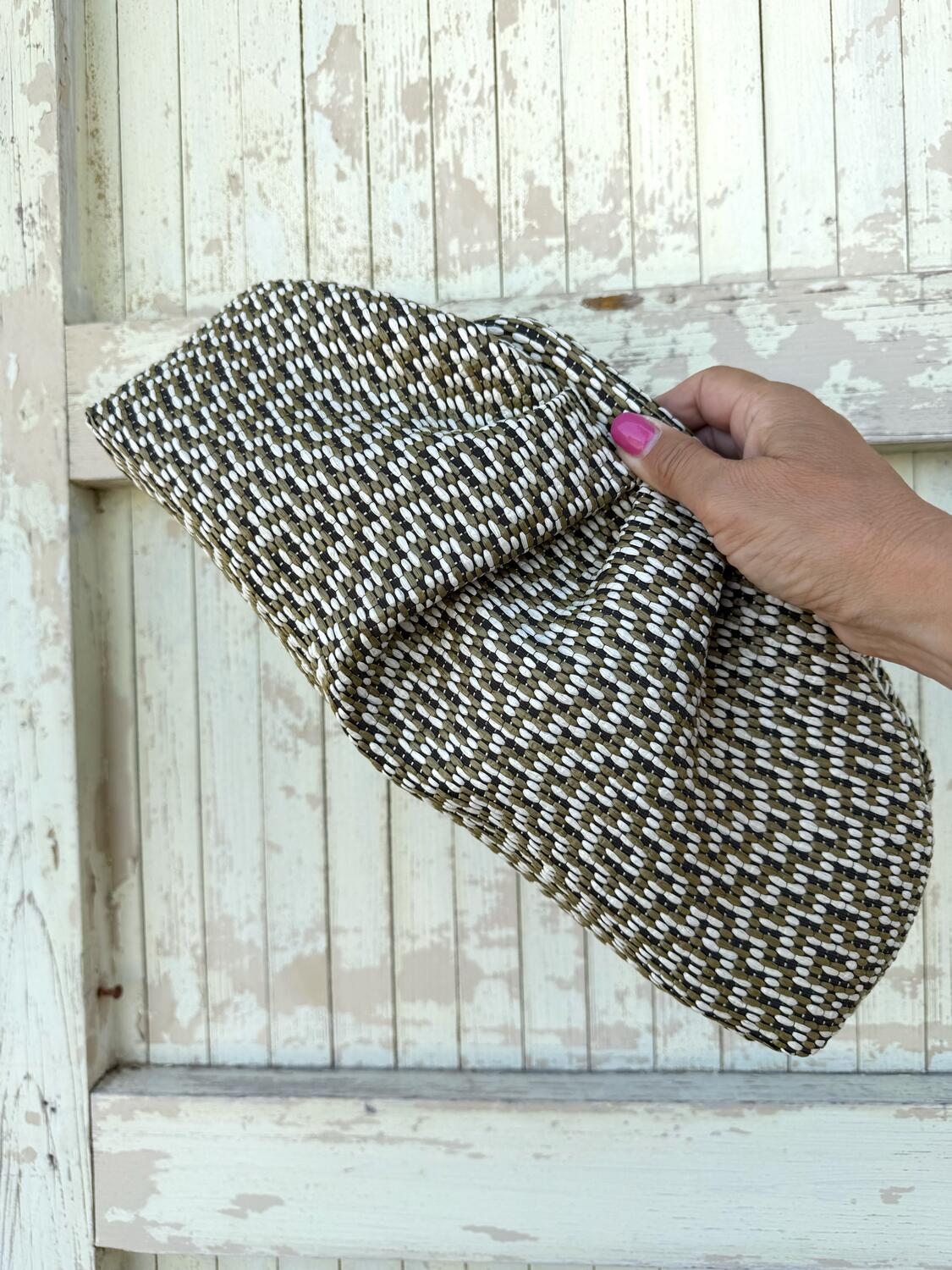 Soft Bag rafia verde