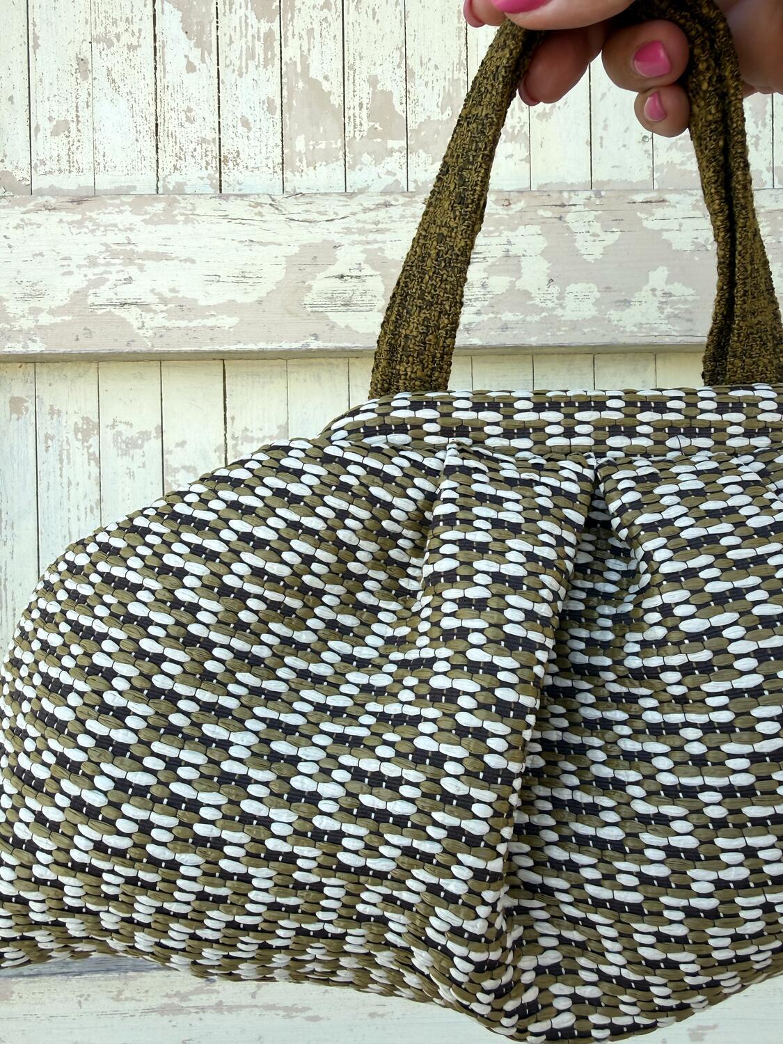 Soft Bag rafia verde