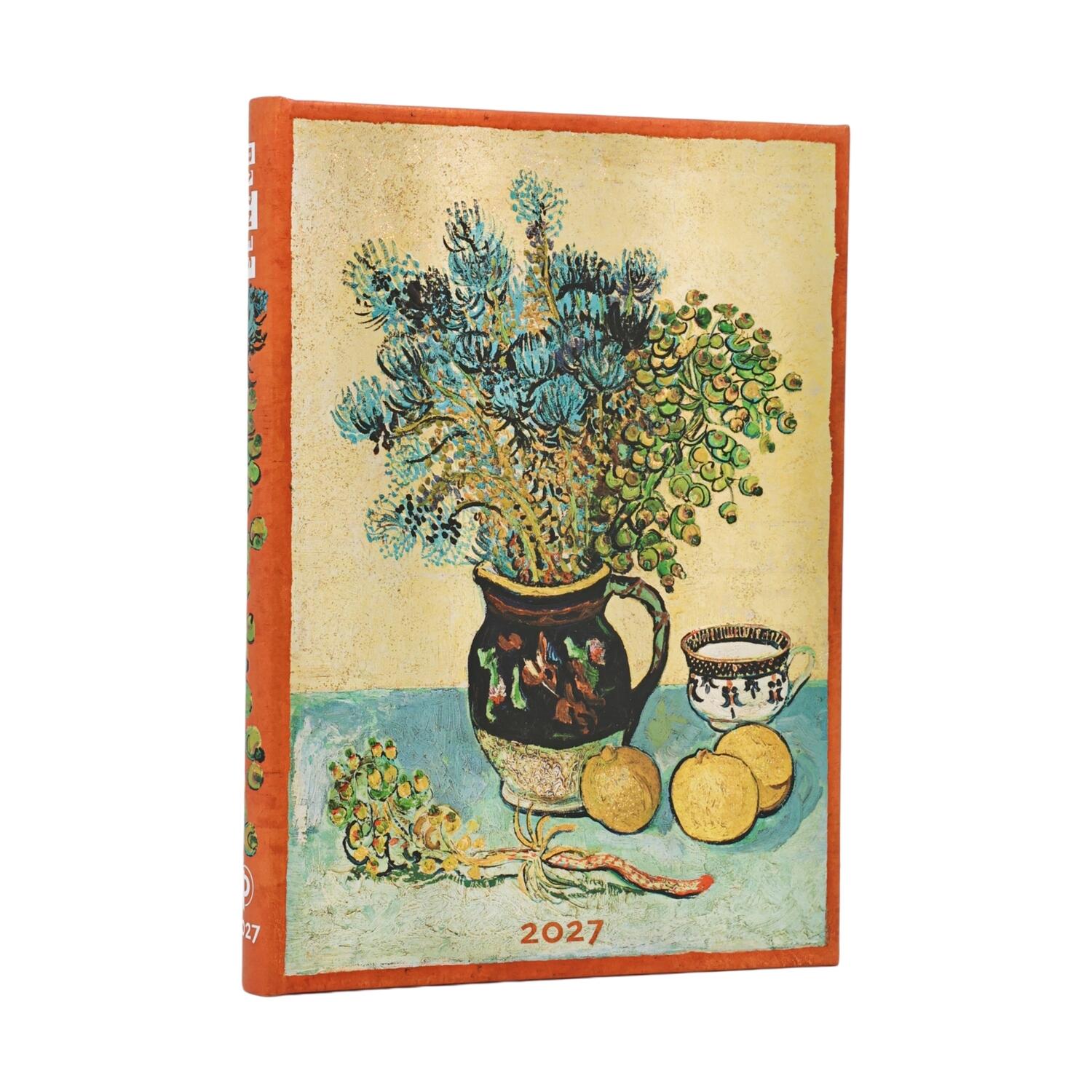 Agenda Settimanale 2027 "Natura Morta, Van Gogh" Midi – 12,7 × 17,8 cm PAPERBLANKS