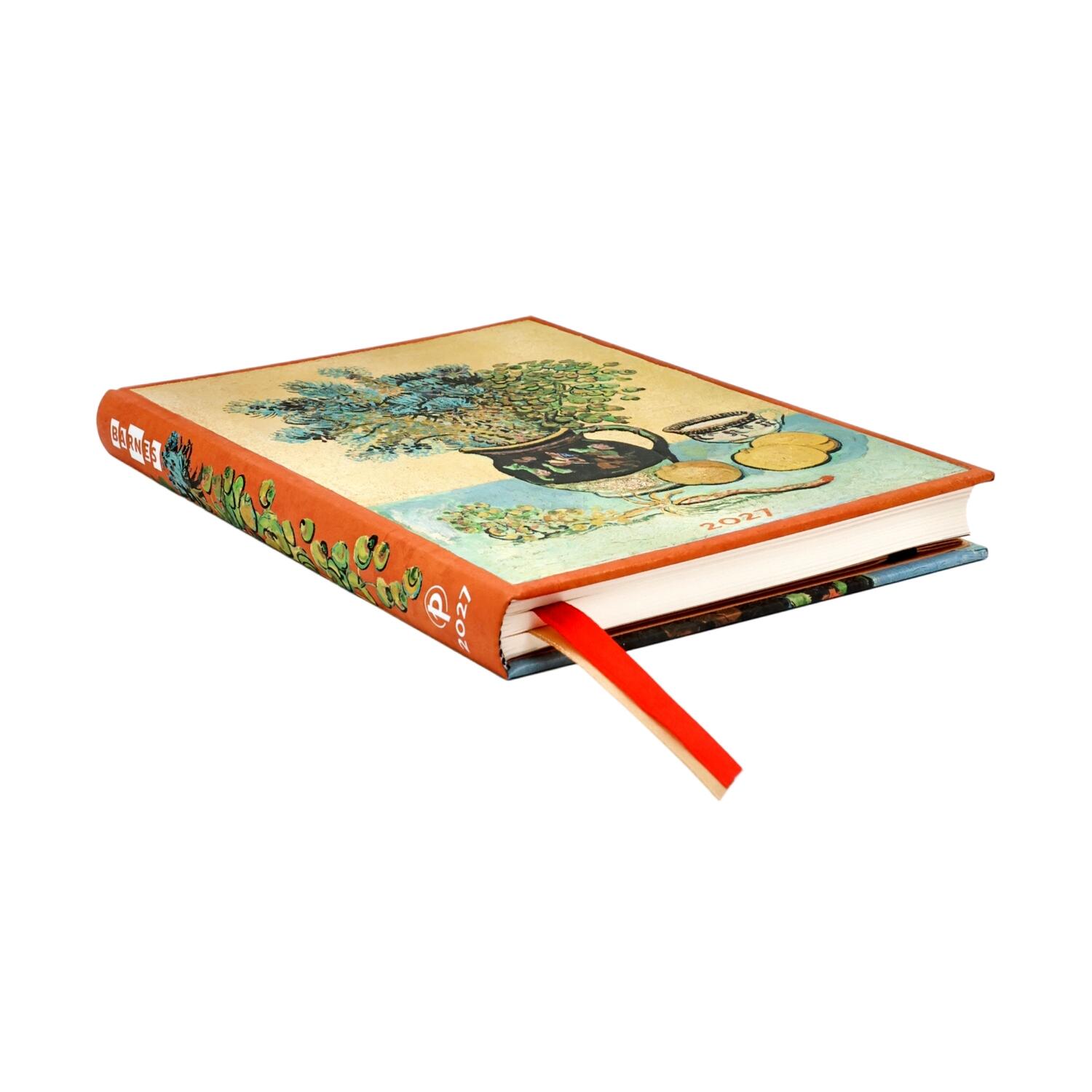 Agenda Settimanale 2027 "Natura Morta, Van Gogh" Midi – 12,7 × 17,8 cm PAPERBLANKS