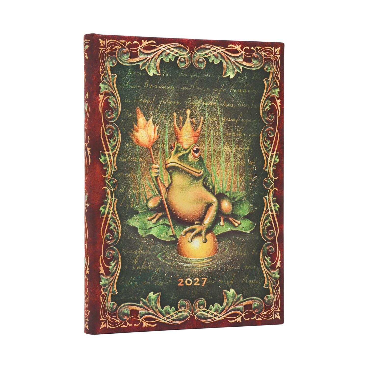 Agenda Settimanale 2027 "I Fratelli Grimm, Il Principe Ranocchio" Midi – 12,7 × 17,8 cm PAPERBLANKS