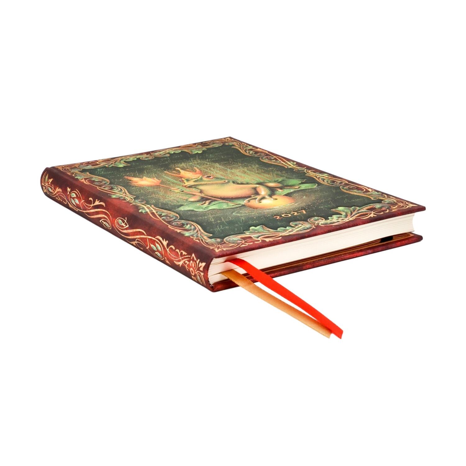 Agenda Settimanale 2027 "I Fratelli Grimm, Il Principe Ranocchio" Midi – 12,7 × 17,8 cm PAPERBLANKS