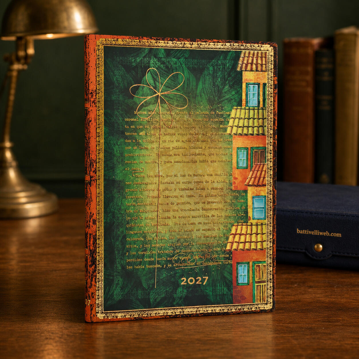 Agenda Settimanale 2027 "Garcia Marquez, Cent'anni di Solitudine" Midi – 12,7 × 17,8 cm PAPERBLANKS