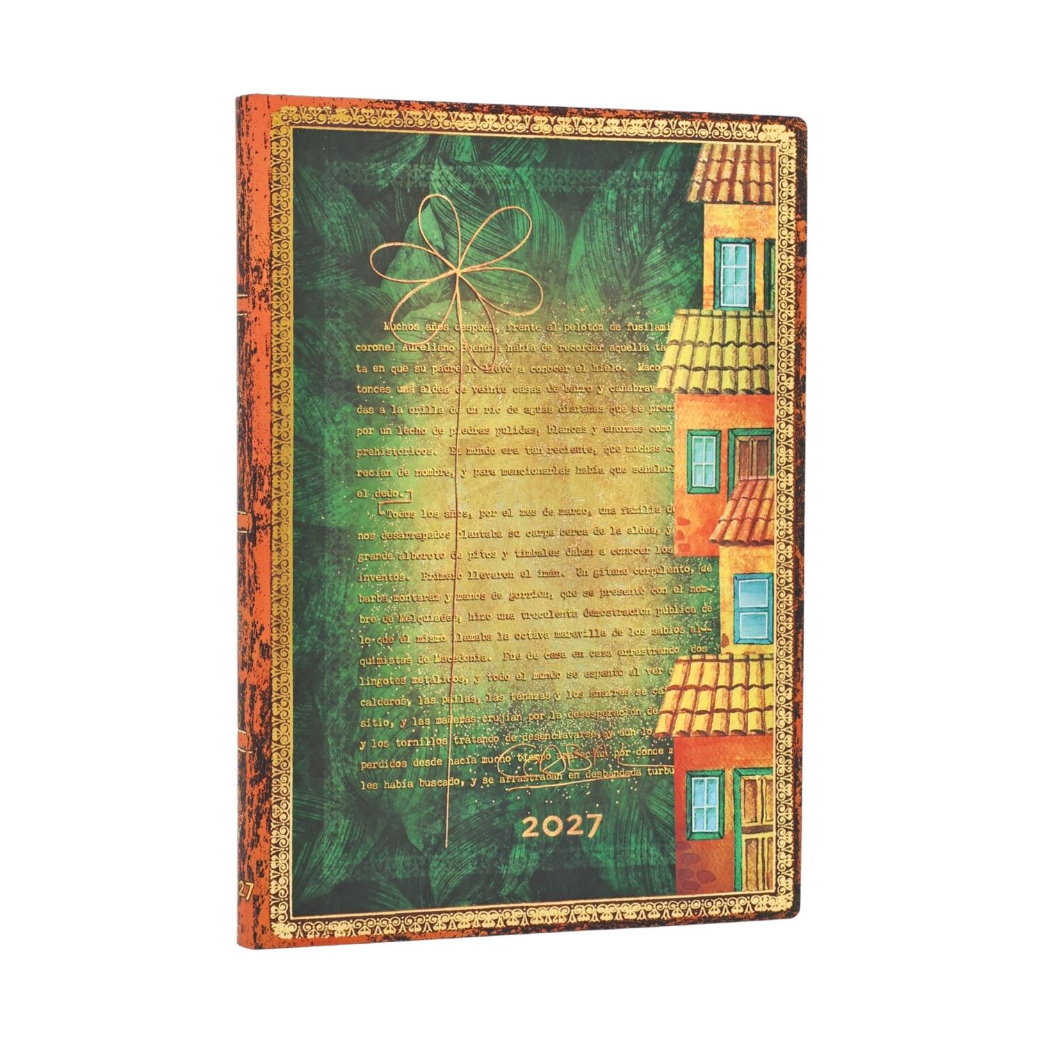 Agenda Settimanale 2027 "Garcia Marquez, Cent'anni di Solitudine" Midi – 12,7 × 17,8 cm PAPERBLANKS