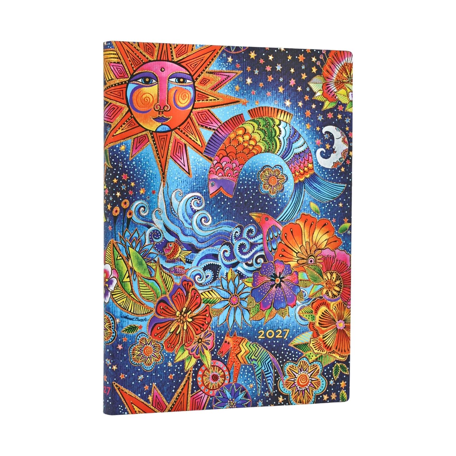 Agenda Settimanale 2027 "Magia Celeste" Midi – 12,7 × 17,8 cm PAPERBLANKS