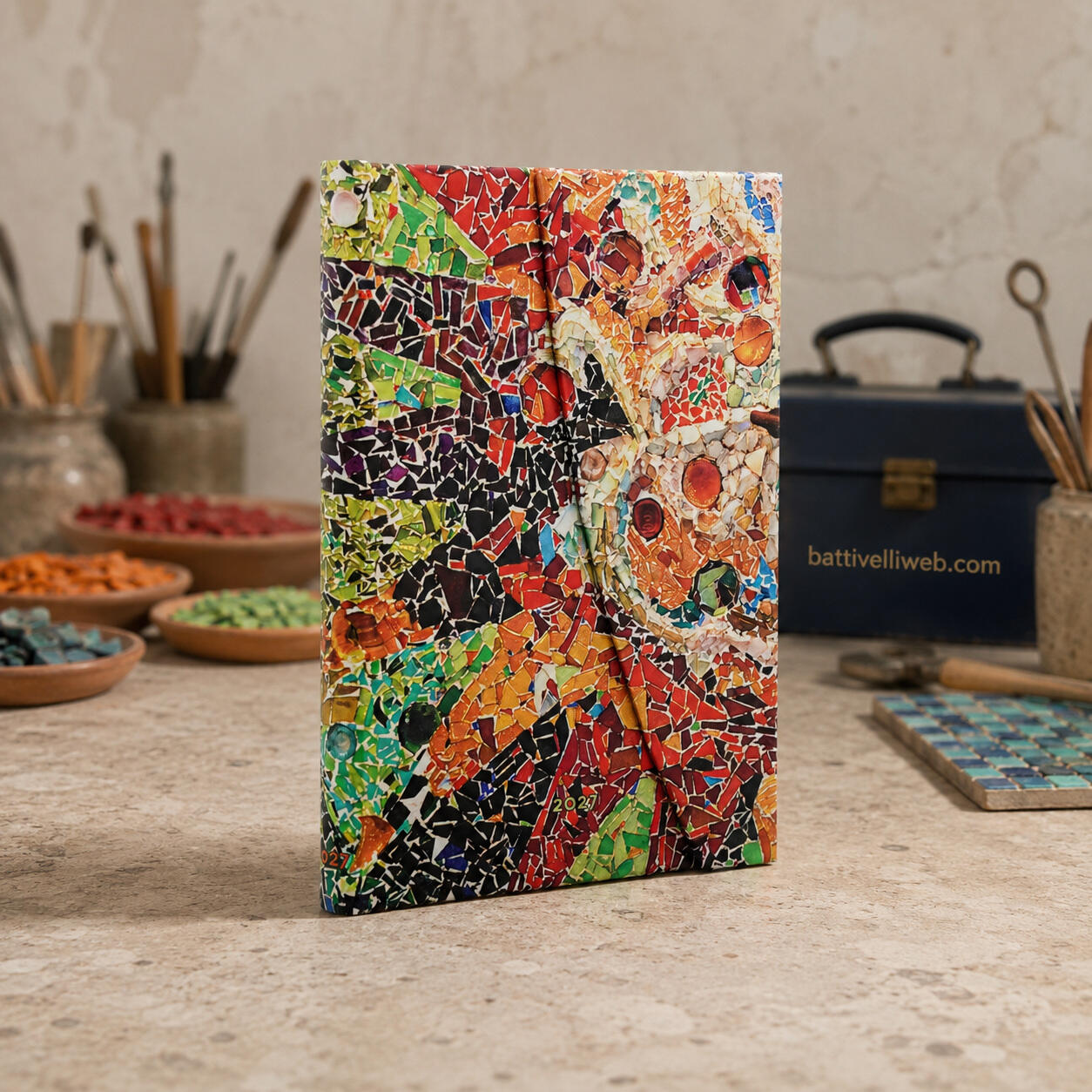 Agenda Settimanale 2027 "Il Sole, Gaudi" Midi – 12,7 × 17,8 cm PAPERBLANKS