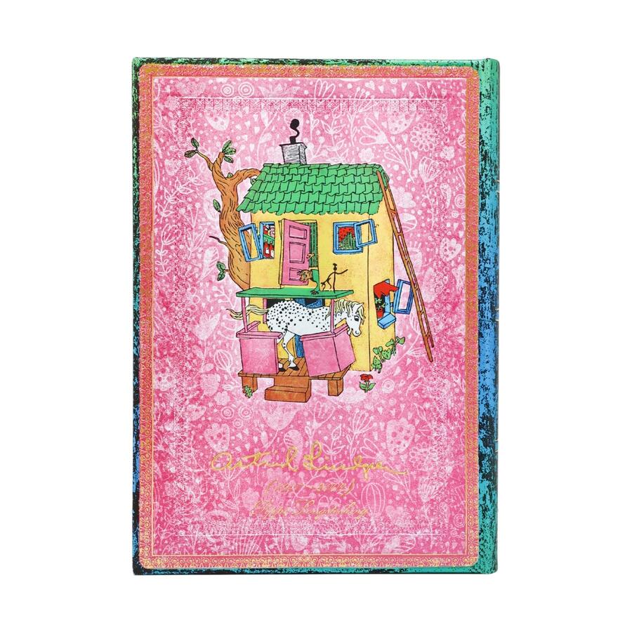 Agenda Giornaliera 2027 "Astrid Lindgren, Pippi Calzelunghe" Midi – 12,7 × 17,8 cm PAPERBLANKS