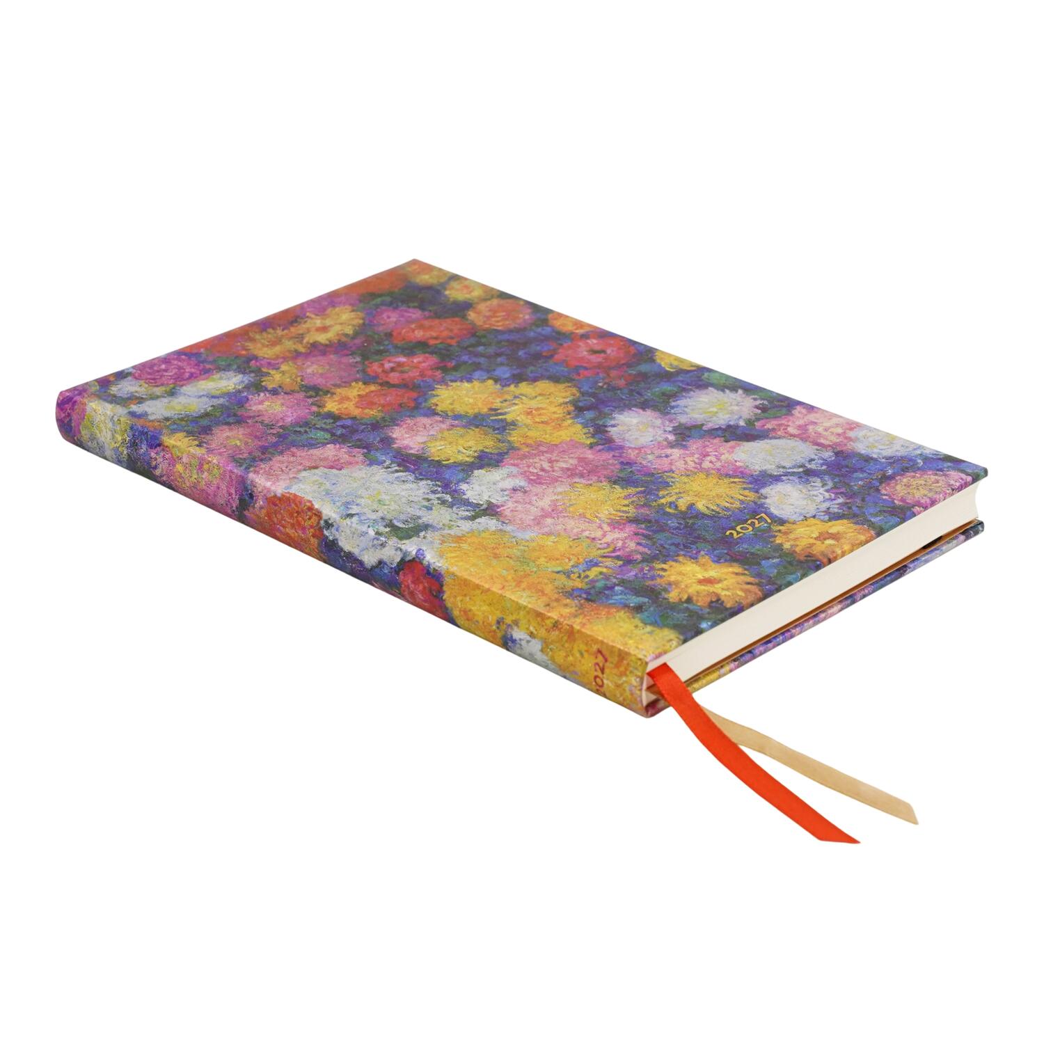Agenda Settimanale 2027 "I Crisantemi di Monet" Mini – 9,5 × 14 cm PAPERBLANKS