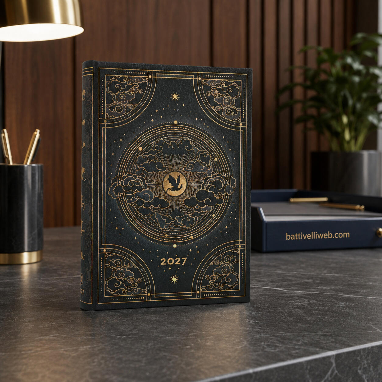 Agenda Giornaliera 2027 "Ombre di Navarra" Midi – 12,7 × 17,8 cm PAPERBLANKS