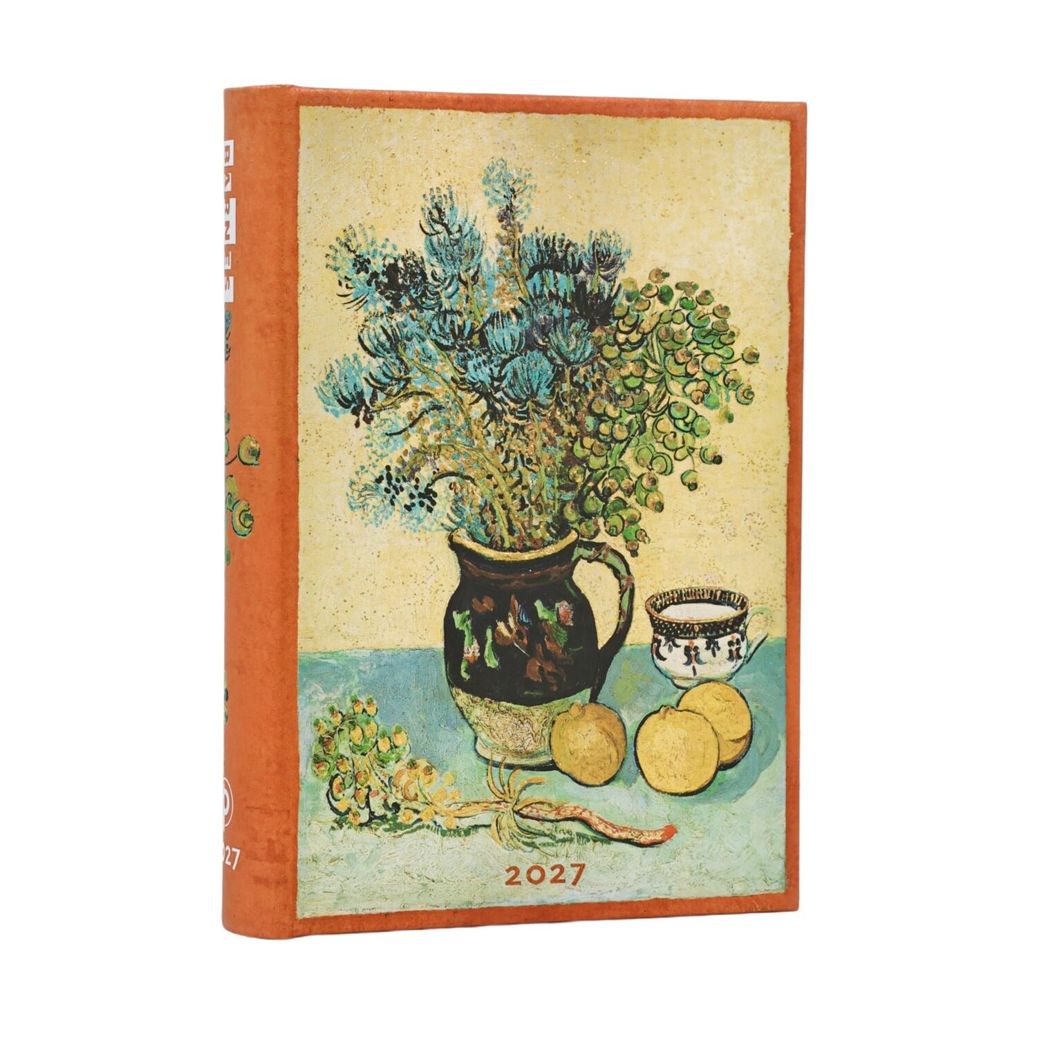 Agenda Giornaliera 2027 "Natura Morta, Van Gogh" Mini – 9,5 × 14 cm PAPERBLANKS