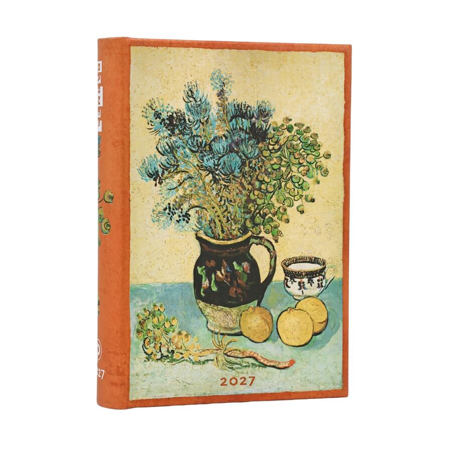 Agenda Giornaliera 2027 "Natura Morta, Van Gogh" Mini – 9,5 × 14 cm PAPERBLANKS