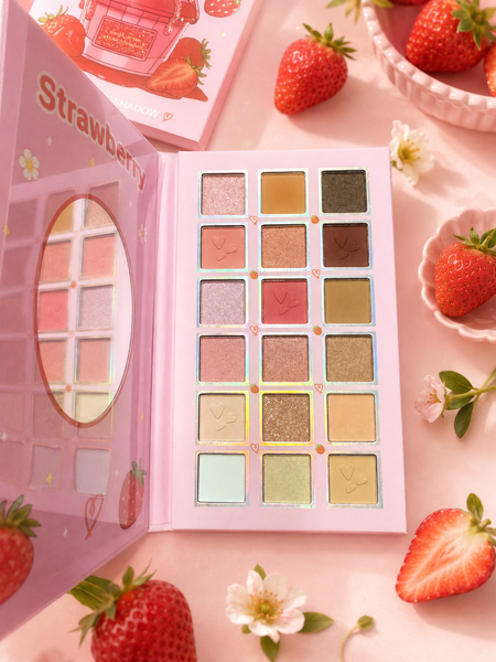 Medecoo Paletta Ombretto Da 18 colori Strawberry [Quantità minima 12 pezzi]