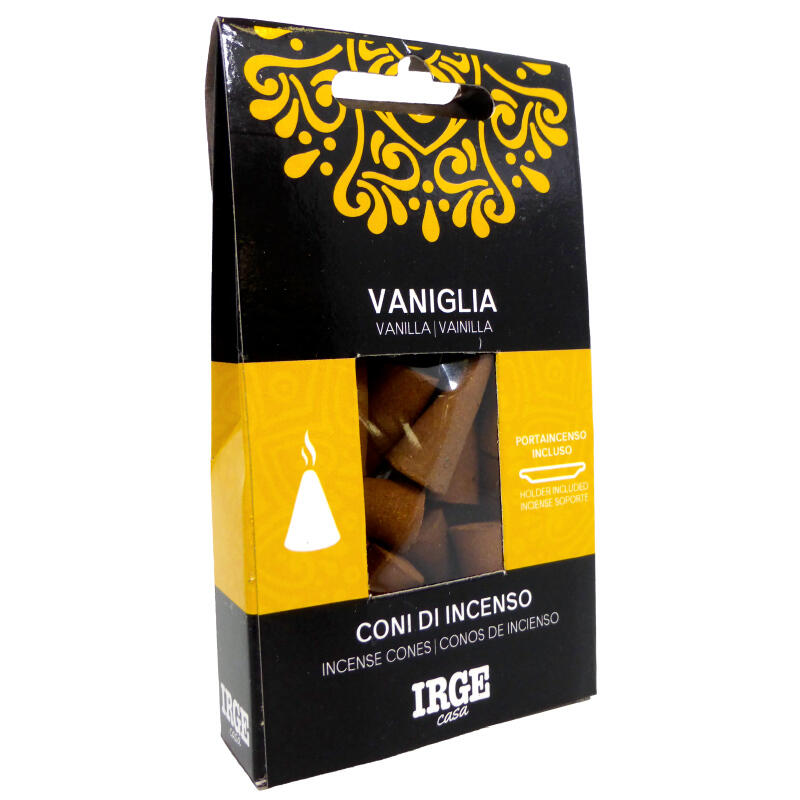IRGE CONO INCENSO 12 PEZZI VANIGLIA