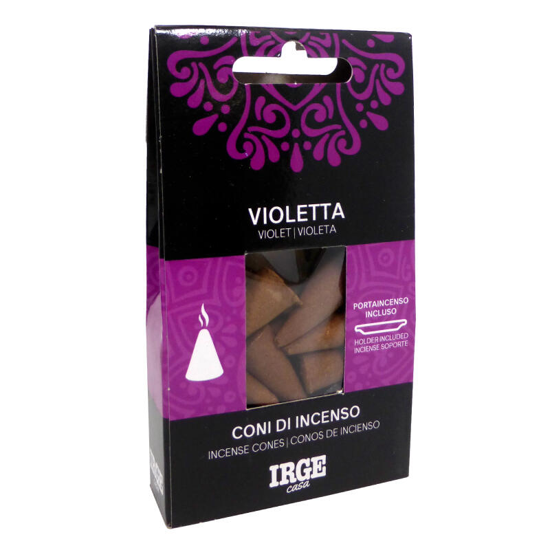 IRGE CONO INCENSO 12 PEZZI VIOLETTA