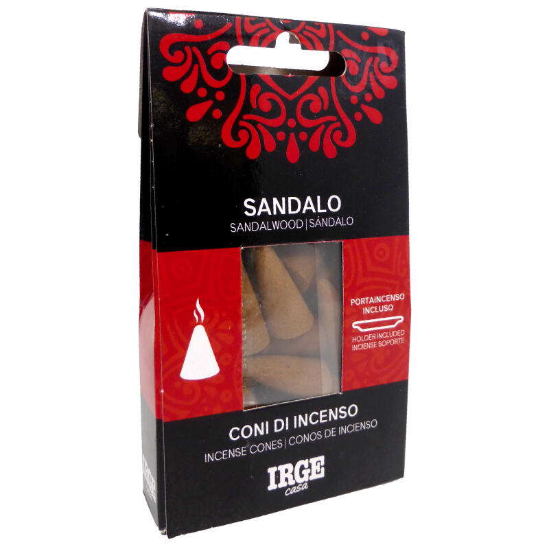IRGE CONO INCENSO 12 PEZZI SANDALO