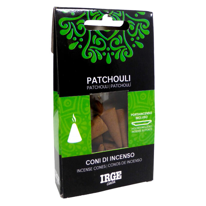 IRGE CONO INCENSO 12 PEZZI PATCHOULI 