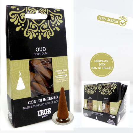 IRGE CONO INCENSO 12 PEZZI OUD