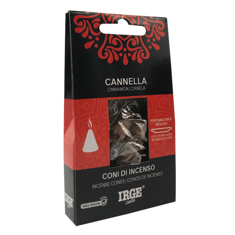 IRGE CONO INCENSO 12 PEZZI CANNELLA