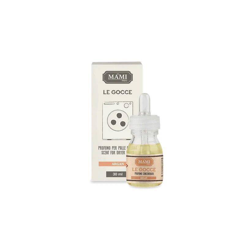 MAMI Milano Le Gocce "Argan" — essenza concentrata 30 ml per palle di lana