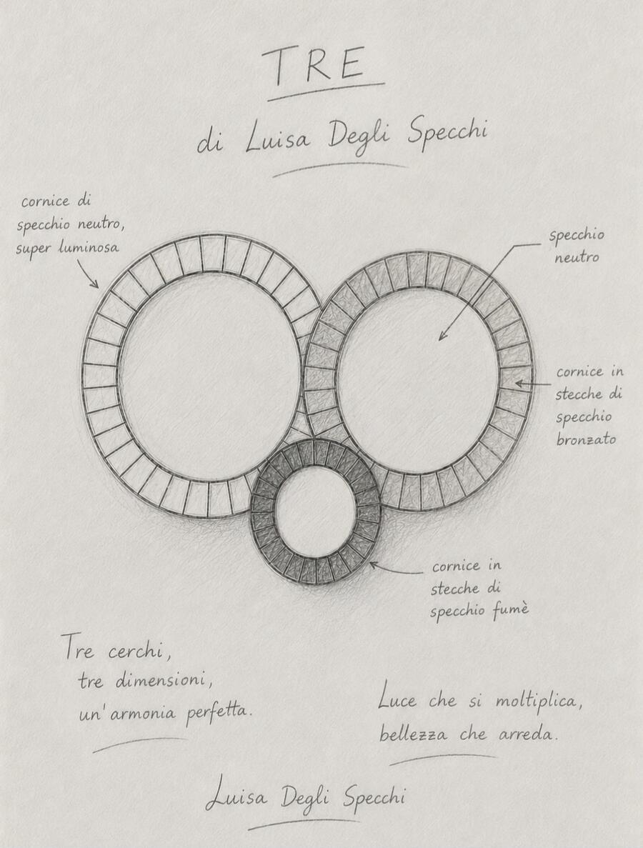 Specchio "TRE"