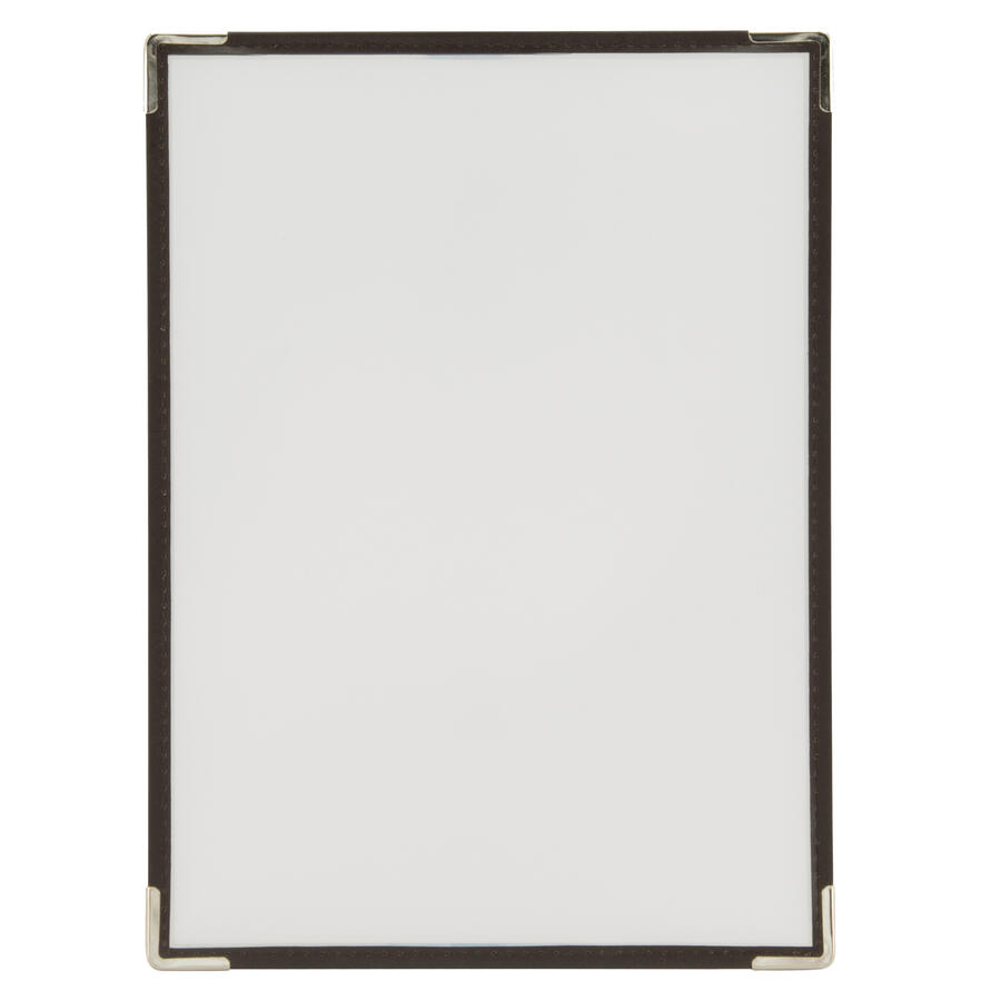 Porta Menu' A4 CRYSTAL Trasparente Rinforzato SECURIT - conf. 3 pz