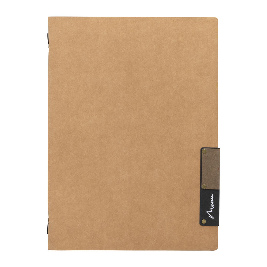 Porta Menù A5 NATURE con Inserto Doppio SECURIT