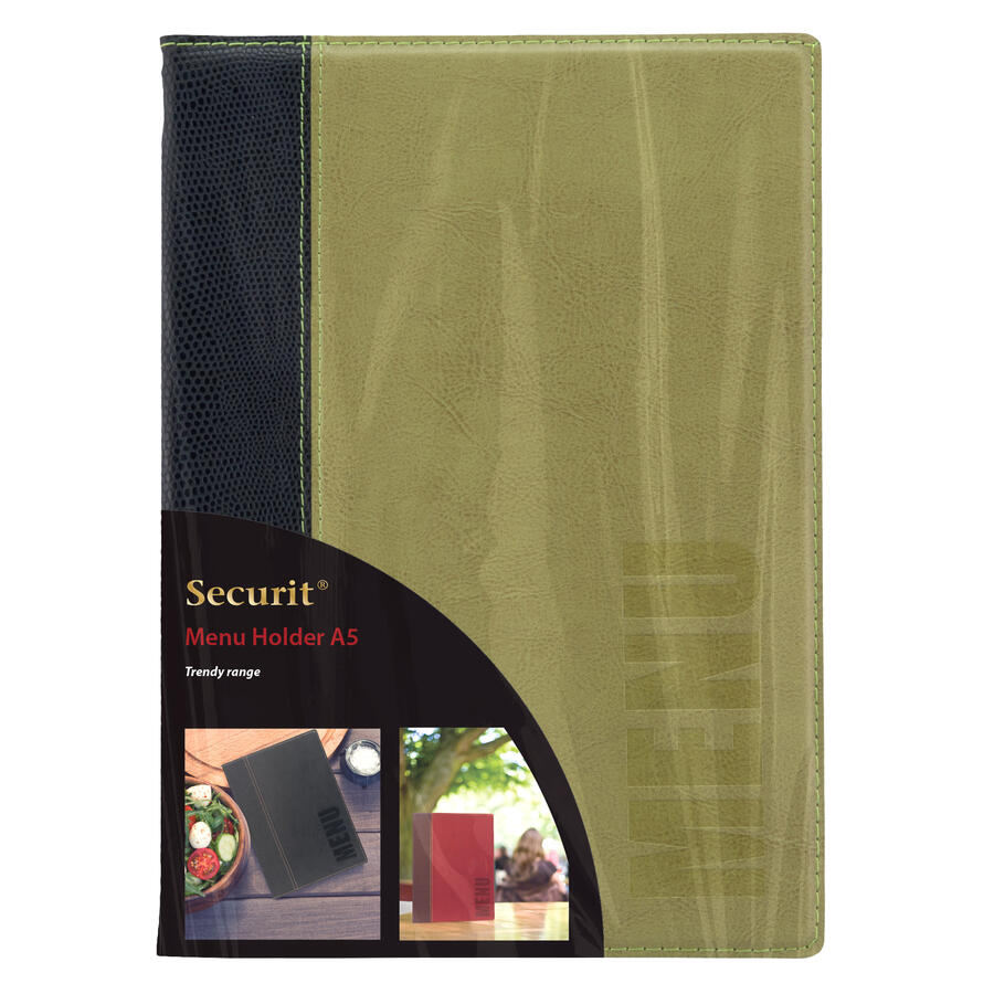 Porta Menù A5 TRENDY con Inserto Doppio SECURIT