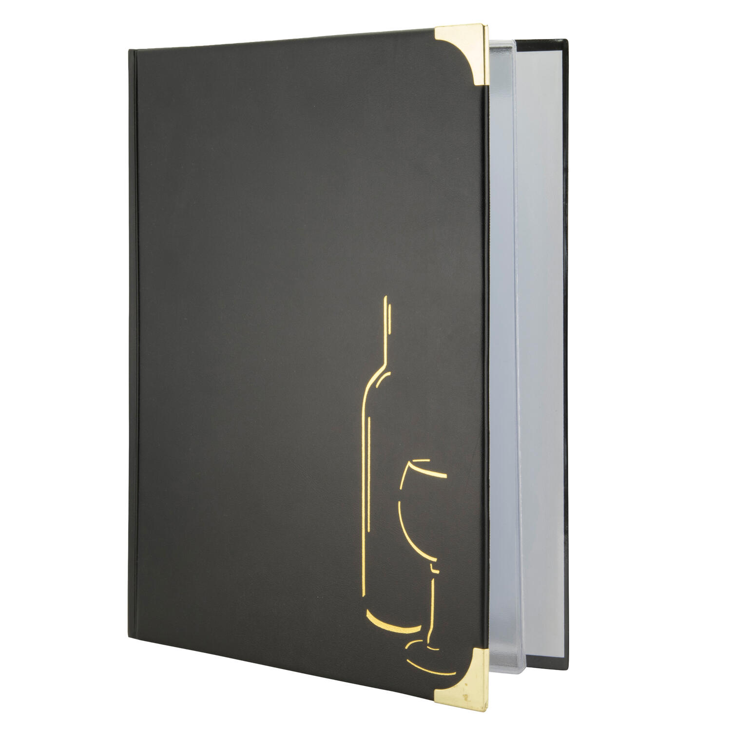 Carta dei Vini A4 BASIC in PVC con 4+2 Buste Fisse SECURIT